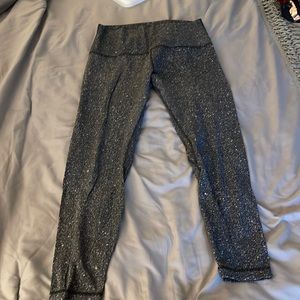 Lululemon Align Crops - Splatter Print - Size 10